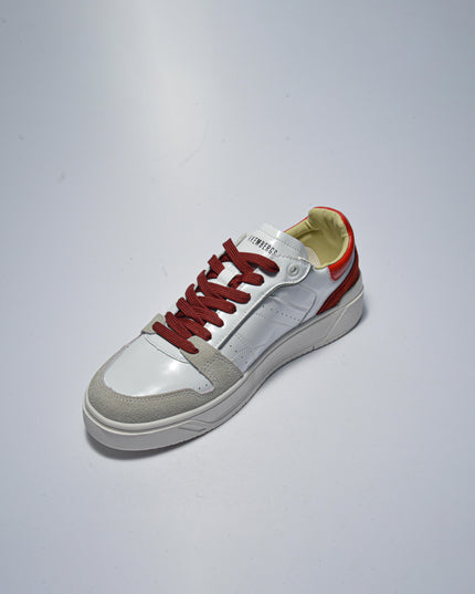 BIKKEMBERGS 11\CP SNEAKERS BIANCA-ROSSO