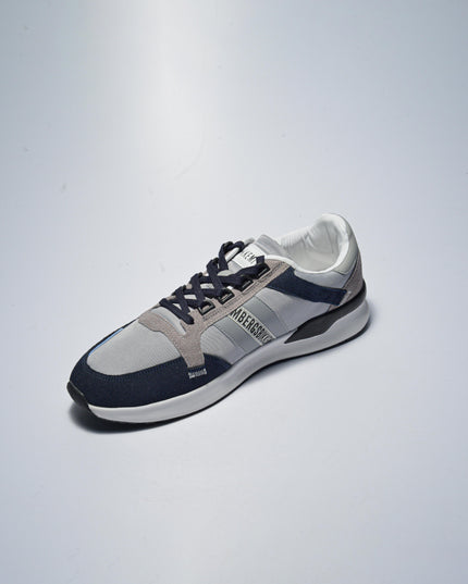 BIKKEMBERGS 05\CP  SNEAKERS GRIGIA-BLU