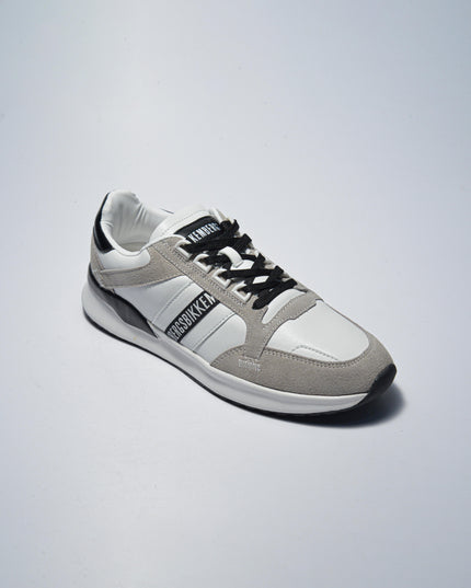 BIKKEMBERGS 05\CP SNEAKERS BIANCO-GRIGIO