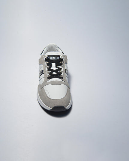 BIKKEMBERGS 05\CP SNEAKERS BIANCO-GRIGIO