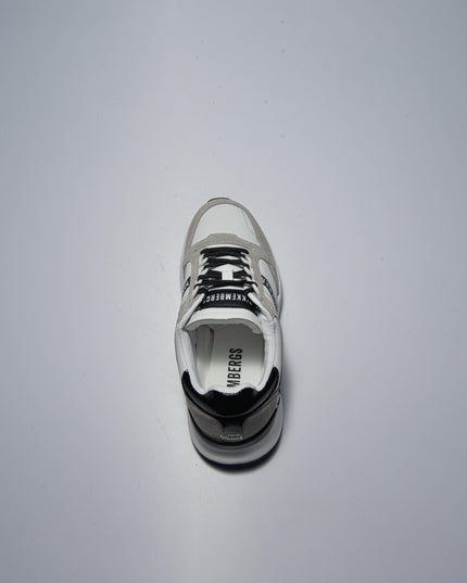 BIKKEMBERGS 05\CP SNEAKERS BIANCO-GRIGIO