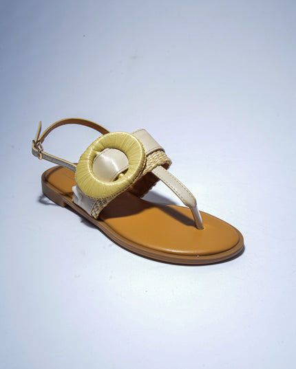NINI` PARIS 26131 SANDALO INFRADITO BEIGE