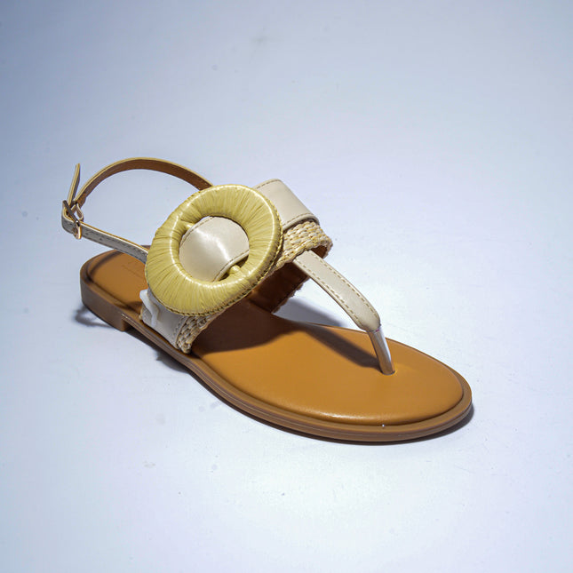 NINI` PARIS 26131 SANDALO INFRADITO BEIGE