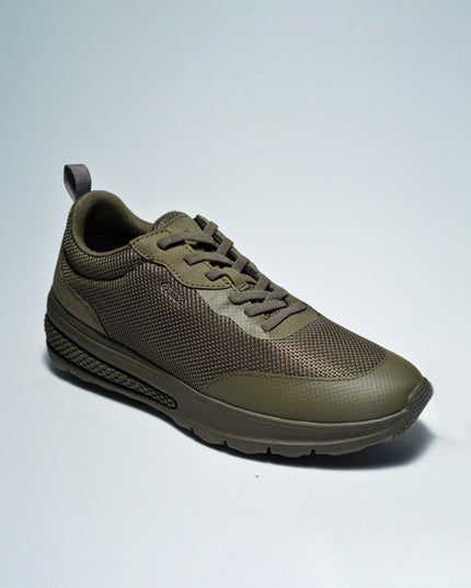 GEOX U46HSB SNEAKERS IN TELA VERDE