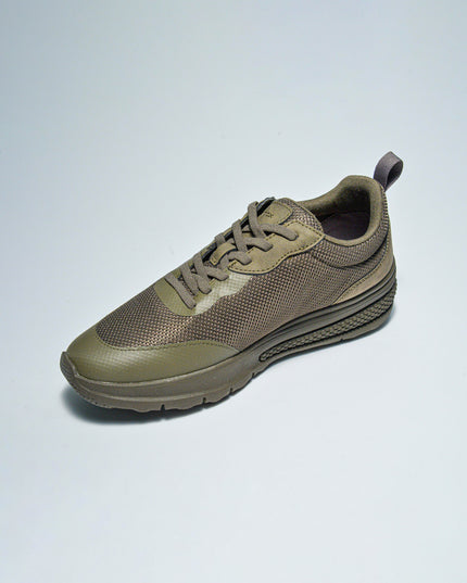 GEOX U46HSB SNEAKERS IN TELA VERDE