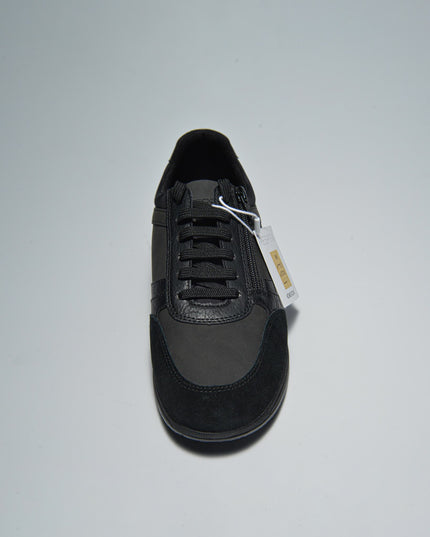GEOX U46H5A SNEAKERS NERA CON ZIP