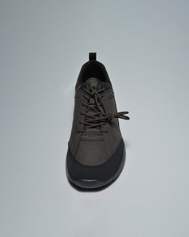 GEOX U45G7C SNEAKERS MARRONE-NERA