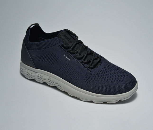 GEOX U15DYA SNEAKERS IN TELA BLU