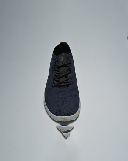 GEOX U15DYA SNEAKERS IN TELA BLU