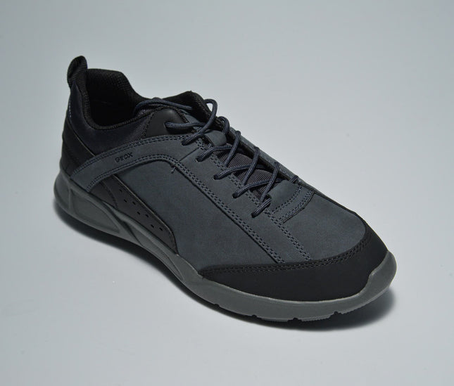 GEOX U45G7C SNEAKERS GRIGIO SCURO-NERA