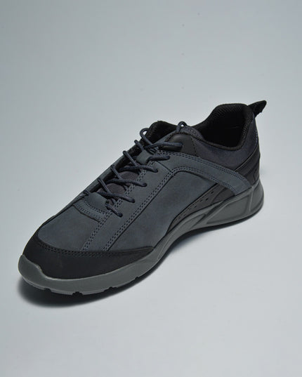 GEOX U45G7C SNEAKERS GRIGIO SCURO-NERA