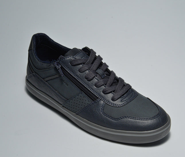GEOX U45BCA SNEAKERS CON ZIP LATERALE BLU