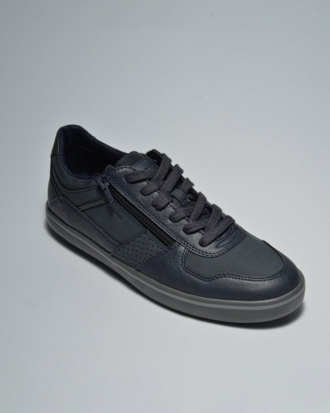 GEOX U45BCA SNEAKERS CON ZIP LATERALE BLU