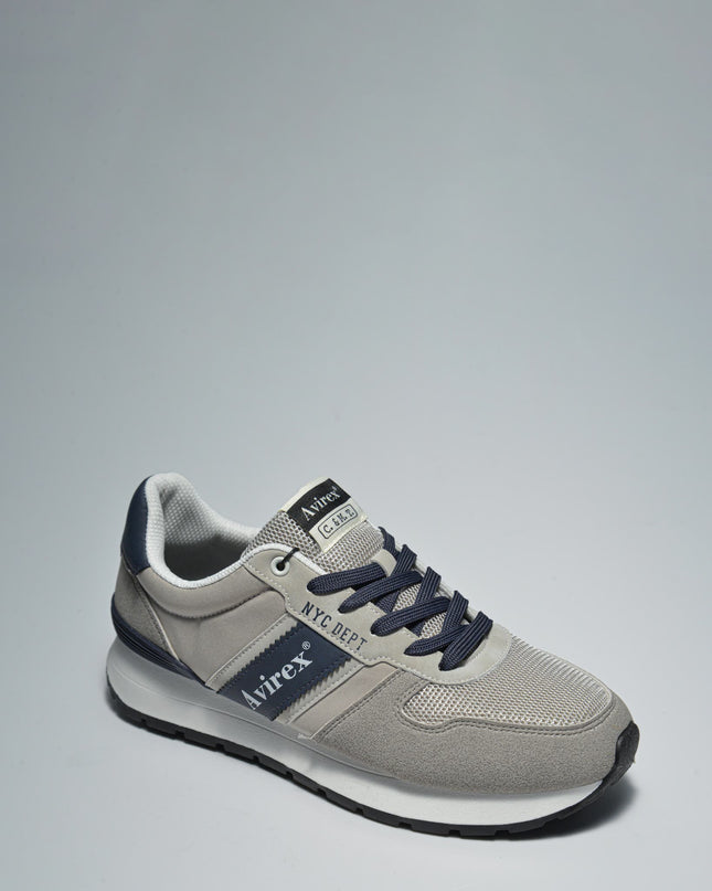 AVIREX N002 SNEAKERS GRIGIA-BLU