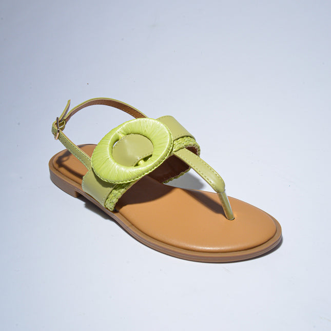 NINI` PARIS 26131 SANDALO INFRADITO LIME