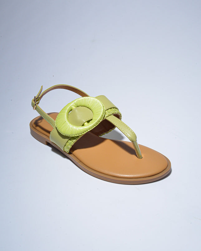 NINI` PARIS 26131 SANDALO INFRADITO LIME