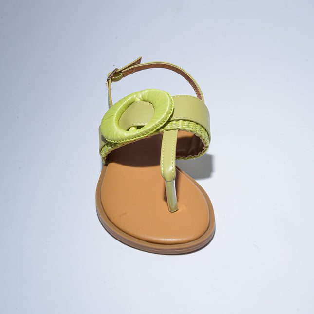 NINI` PARIS 26131 SANDALO INFRADITO LIME