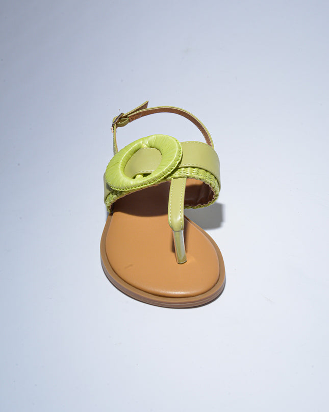 NINI` PARIS 26131 SANDALO INFRADITO LIME
