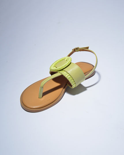NINI` PARIS 26131 SANDALO INFRADITO LIME