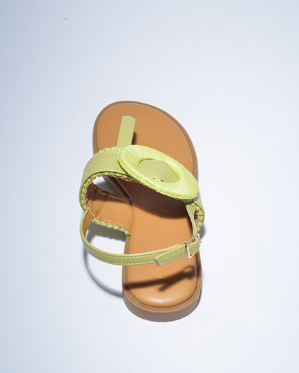 NINI` PARIS 26131 SANDALO INFRADITO LIME