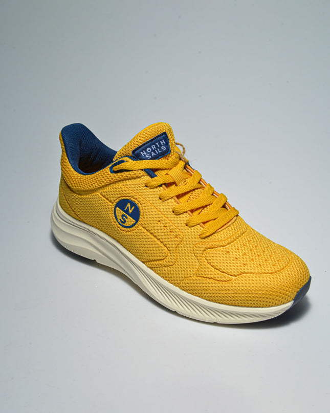 NORTH SAILS E044 SNEAKERS IN TELA GIALLA