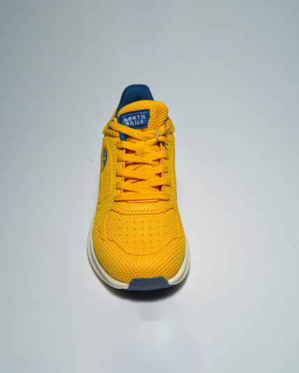 NORTH SAILS E044 SNEAKERS IN TELA GIALLA