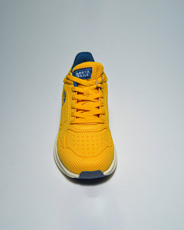 NORTH SAILS E044 SNEAKERS IN TELA GIALLA