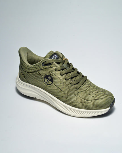 NORTH SAILS L040 SNEAKERS IN TELA VERDE
