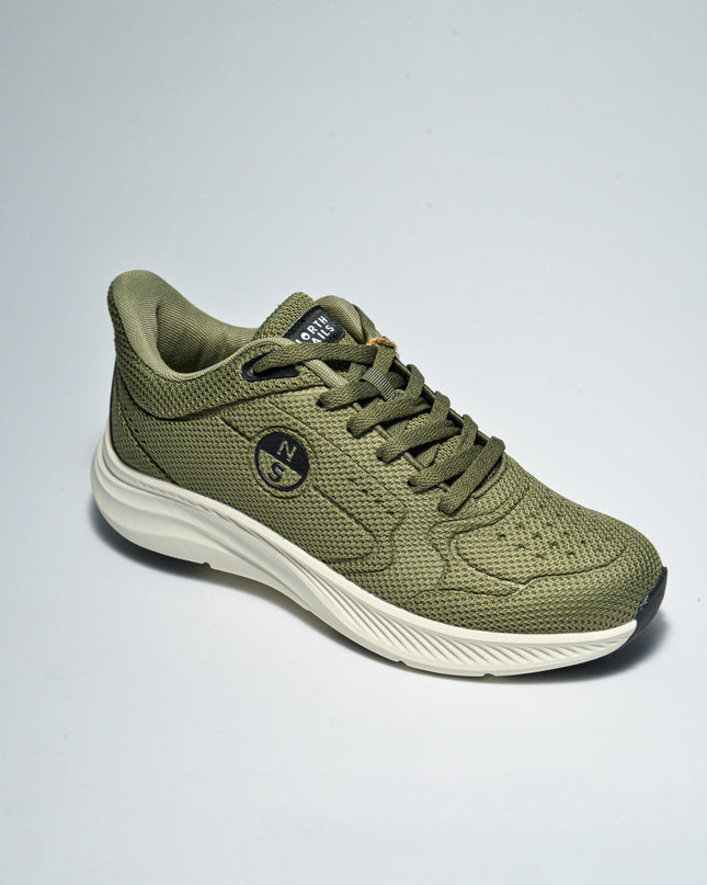 NORTH SAILS L040 SNEAKERS IN TELA VERDE