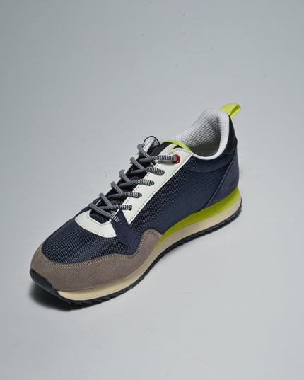 U.S. Polo Assn. C.C GE01 SNEAKERS IN TELA BLU-GRIGIA