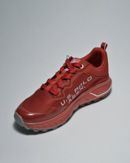 U.S POLO ASSN 1RED SNEAKERS IN TELA ROSSA