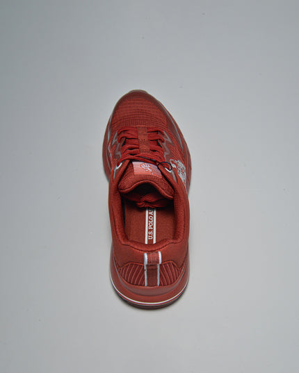 U.S POLO ASSN 1RED SNEAKERS IN TELA ROSSA