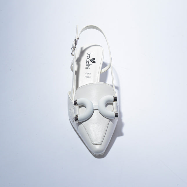 BRACCIALINI BA26 DECOLLETE BIANCO