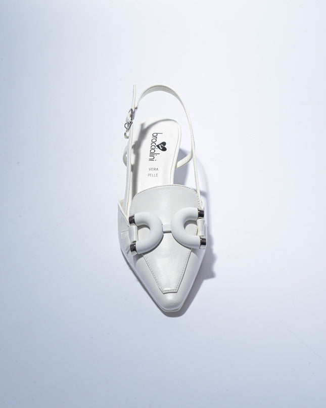 BRACCIALINI BA26 DECOLLETE BIANCO
