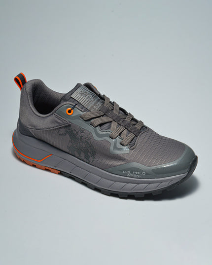 U.S. Polo Assn. 5GRY SNEAKERS IN TELA GRIGIA