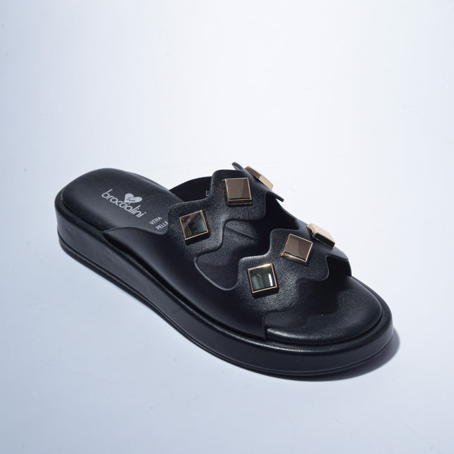 BRACCIALINI BB62 SANDALO NERO