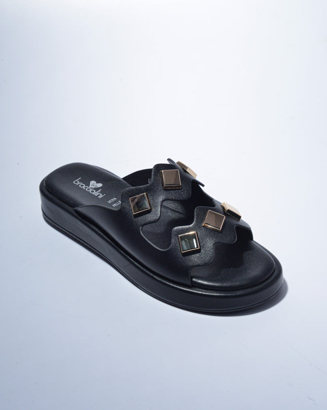 BRACCIALINI BB62 SANDALO NERO
