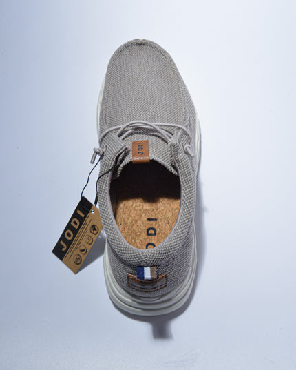 JODI 8W00 MOCASSINO IN TELA GREY