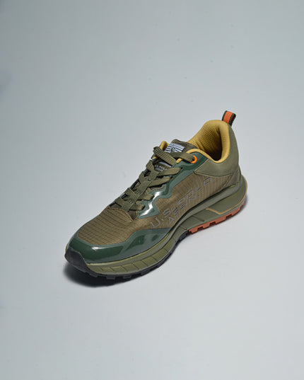 U.S. Polo Assn. C.C 5-MIL SNEAKERS VERDE MILITARE