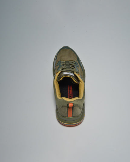U.S. Polo Assn. C.C 5-MIL SNEAKERS VERDE MILITARE