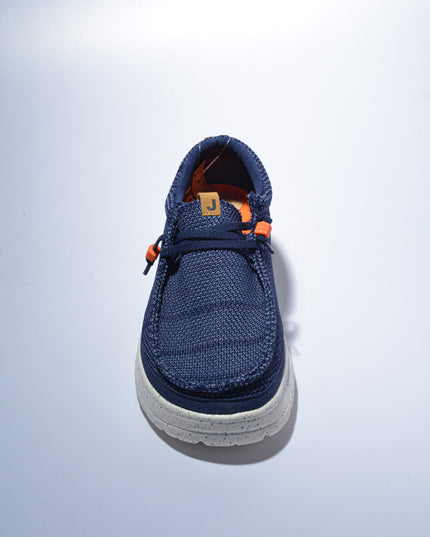 JODI 626-1 MOCASSINO IN TELA NAVY