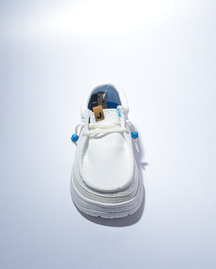 JODI 626-1 MOCASSINO IN TELA WHITE