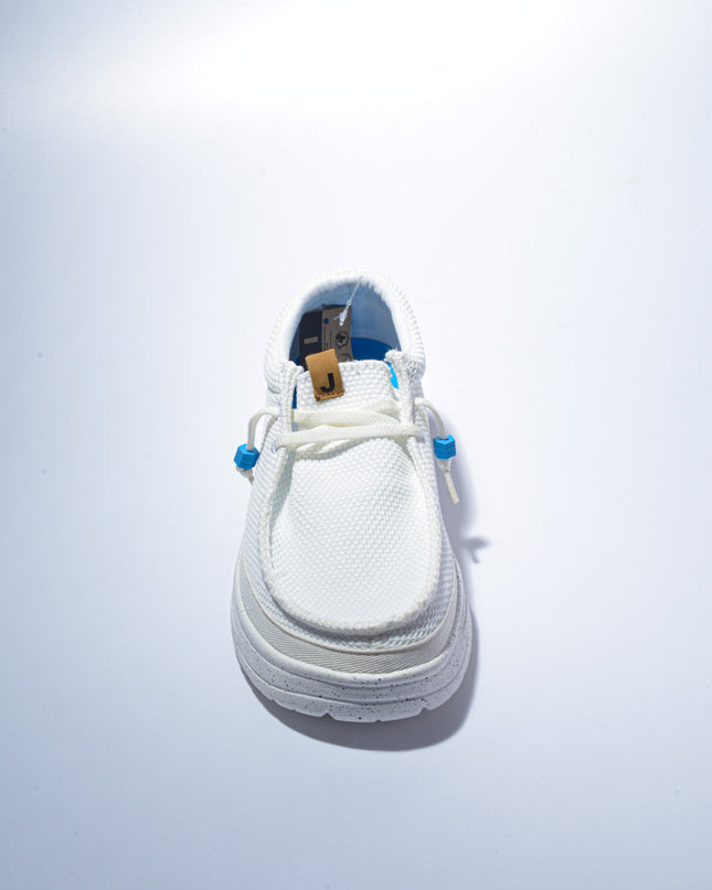 JODI 626-1 MOCASSINO IN TELA WHITE