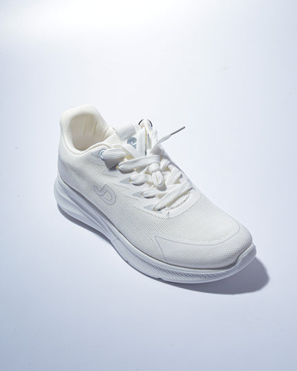 JODI 6A04 SNEAKERS IN TELA BIANCA