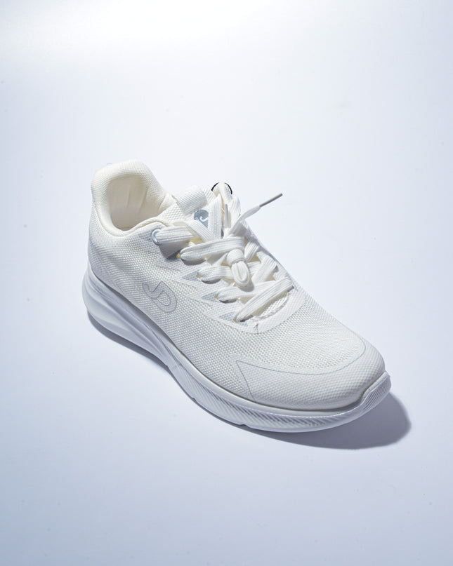 JODI 6A04 SNEAKERS IN TELA BIANCA
