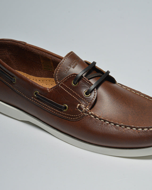 U.S. Polo Assn. N003 C.C MOCASSINO MARRONE