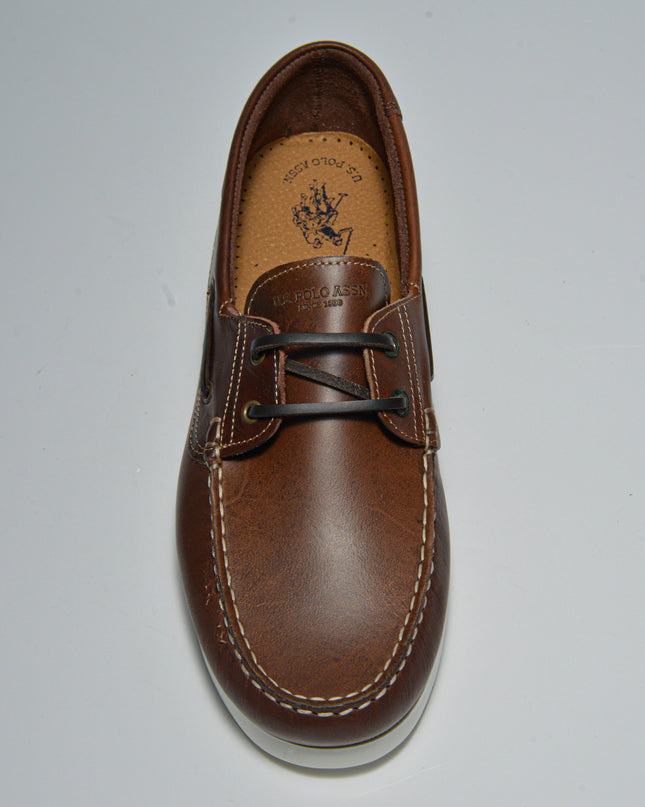 U.S. Polo Assn. N003 C.C MOCASSINO MARRONE
