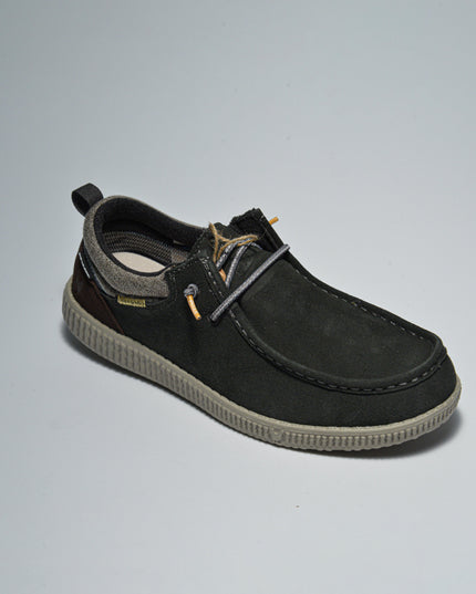 PITAS ALEX MOCASSINO CAMOSCIATO GRIGIO SCURO