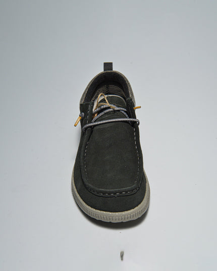 PITAS ALEX MOCASSINO CAMOSCIATO GRIGIO SCURO