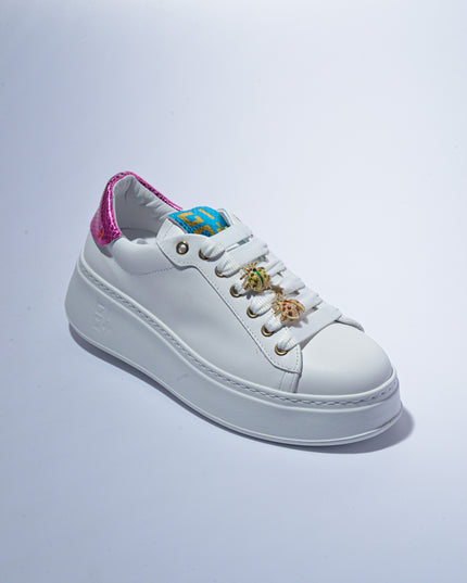 GIO+ 158A C.C SNEAKERS BIANCA-VERDE